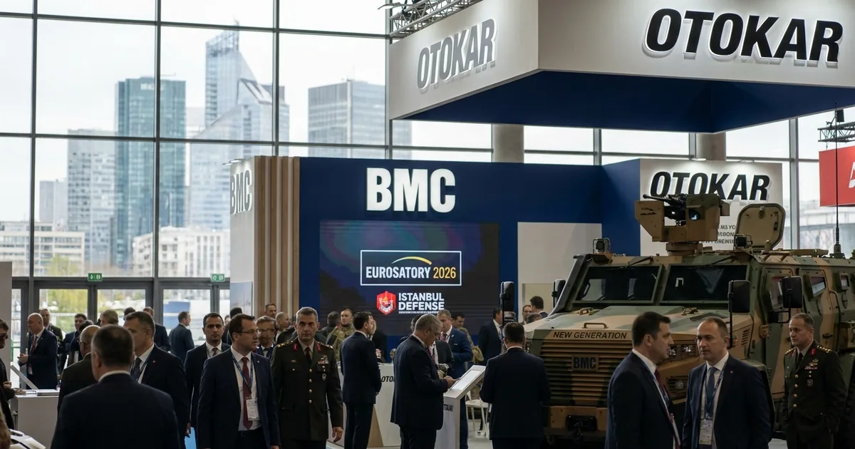İstanbul merkezli savunma devleri Eurosatory 2026'da boy gösterdi