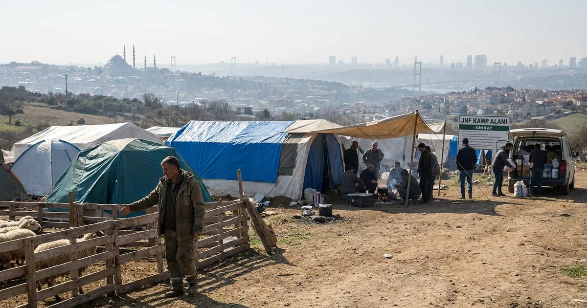 JNF Mecd el-Kurum'da arazi kiraladı, kaçak kamp kuruldu