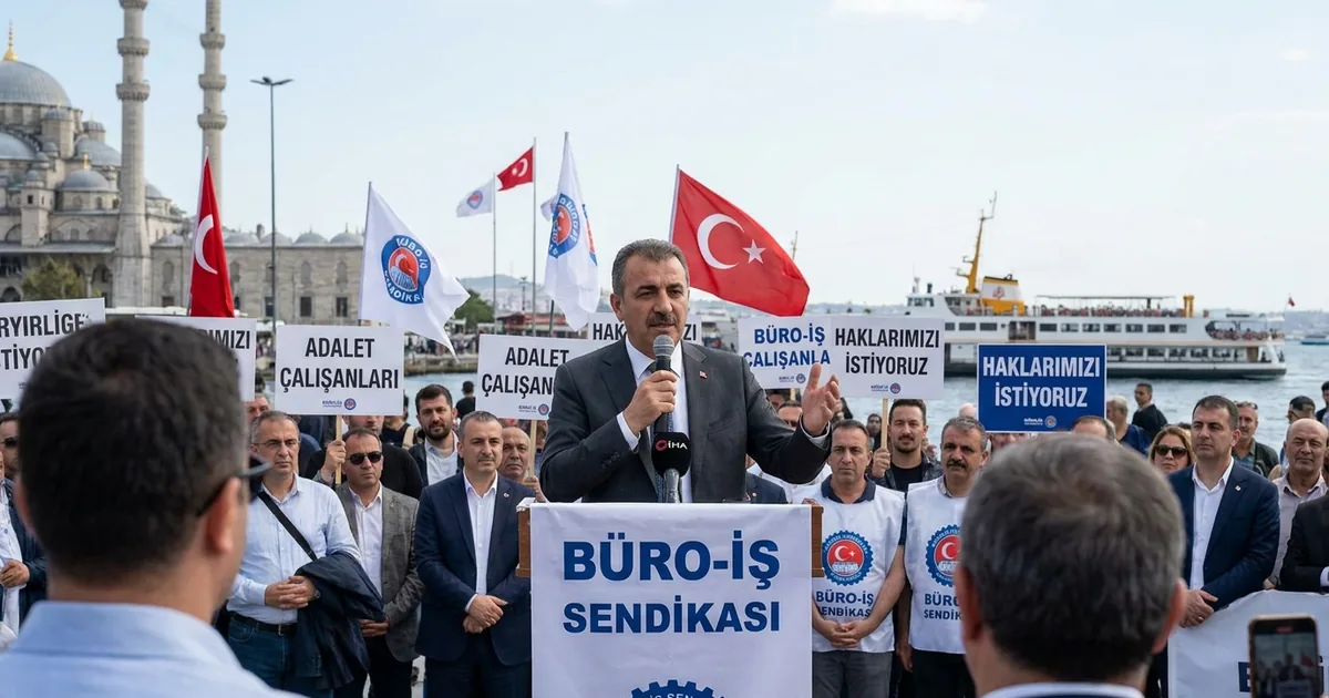 Alay Hamzaçebi yargı çalışanlarının taleplerini sıraladı