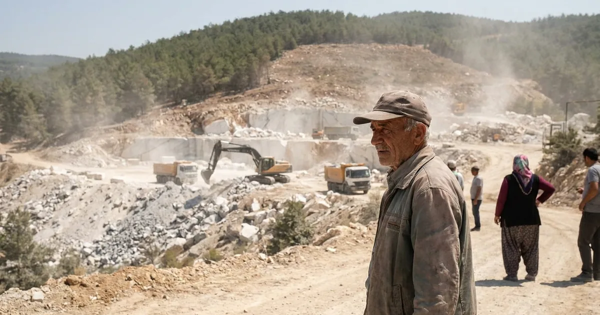Muğla Yatağan'da ormanlık alana maden baskısı sürüyor