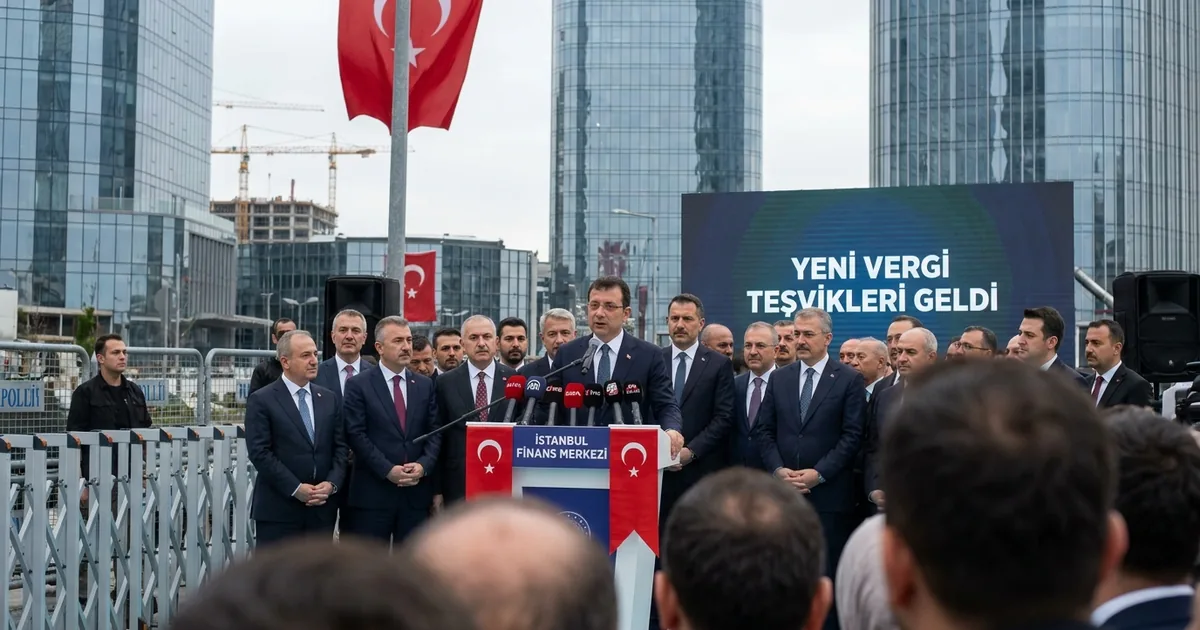 İstanbul Finans Merkezi'ne Yeni Vergi Teşvikleri Geldi - Son Bir Dakika