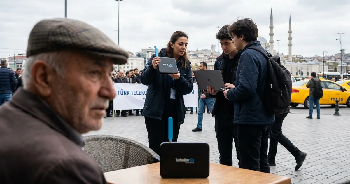 İstanbul'un Her Köşesine Yüksek Hızlı 5G: TurboBox Go Kullanımda