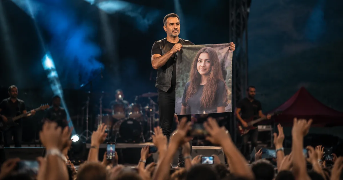 Haluk Levent, Tunceli'de Kayıp Gülistan Doku'nun Posterini Açtı