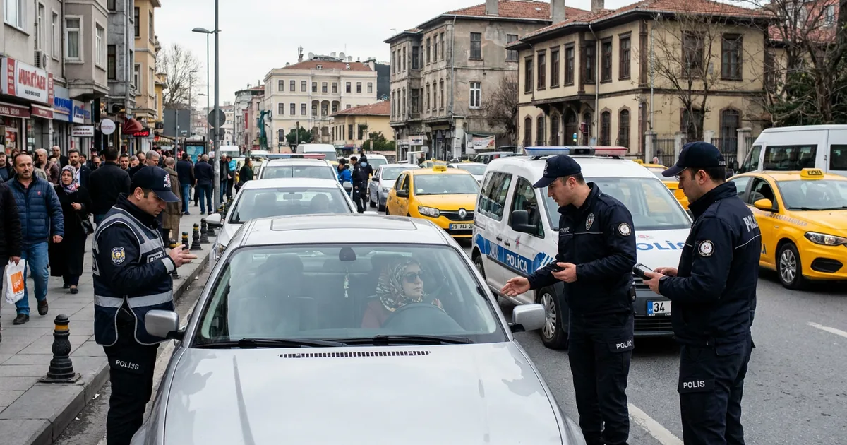 Adana'da alkolmetreye üflemeyi reddeden sürücüye rekor ceza
