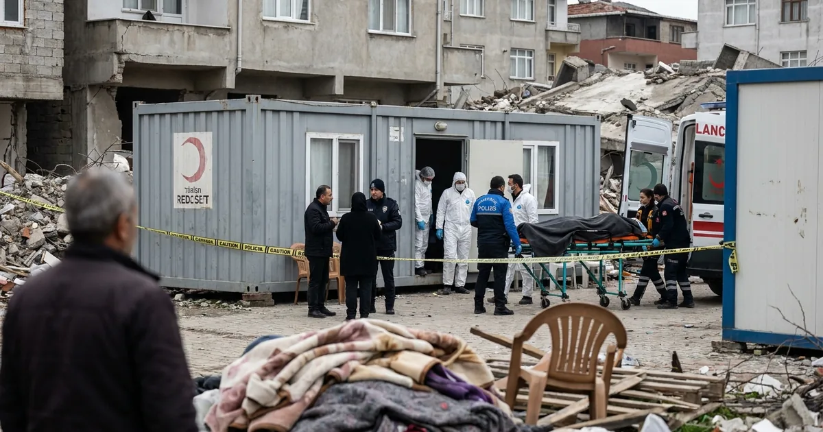Konteynerde Çifte Cinayet: Nişanlısını ve Babasını Öldürdü