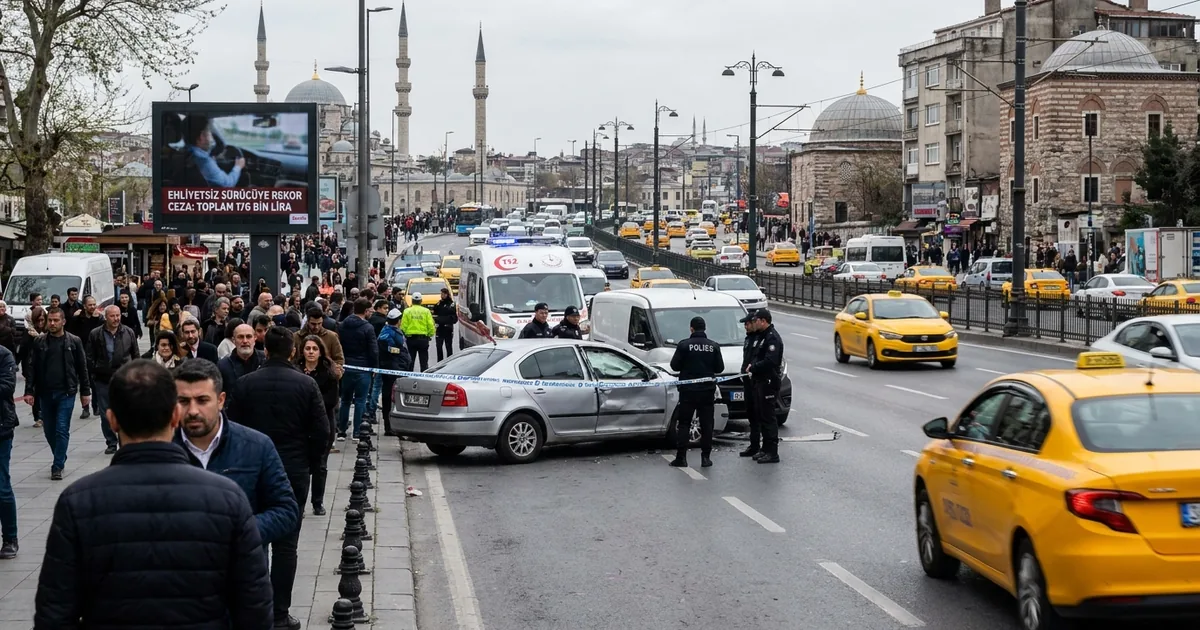 Ehliyetsiz sürücüye rekor ceza: Toplam 176 bin lira - Son Bir Dakika