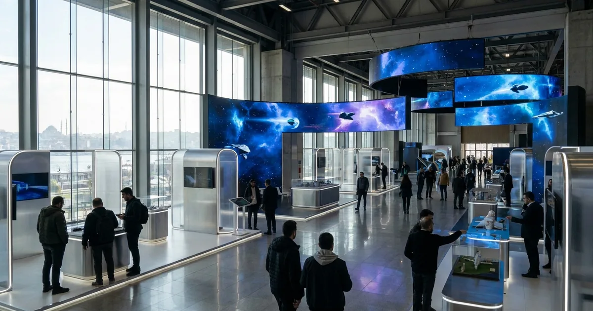 Uzay Kongresi'nde gençler için "Future Space" alanı açıldı - Son Bir Dakika