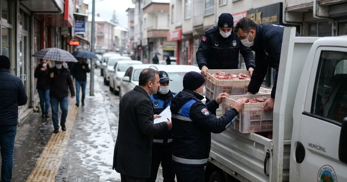 İstanbul'a Yakın Hendek'te Sucuk Tesisinde Büyük Denetim