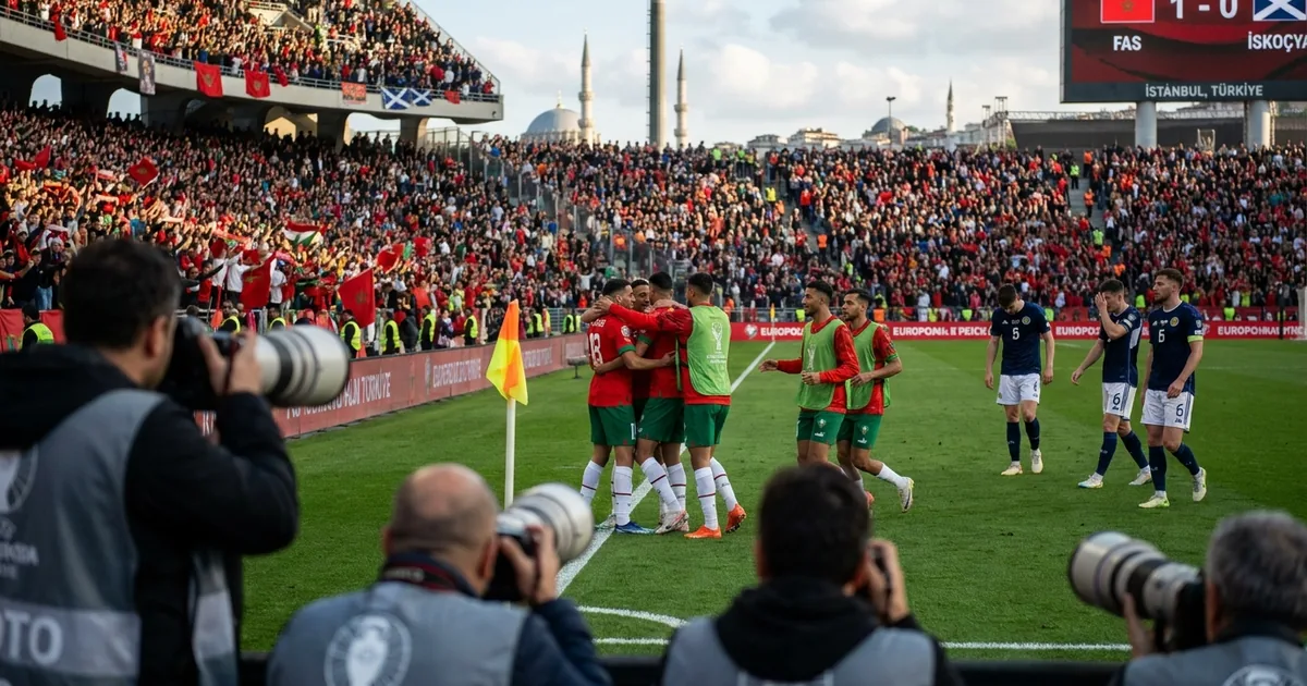 Fas, İskoçya'yı 1-0 Yenerek C Grubu'nda 3 Puanı Kaptı - Son Bir Dakika