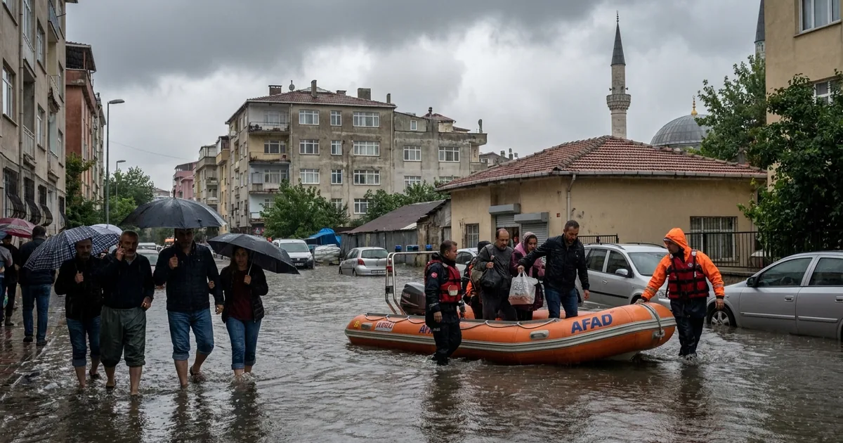 İstanbul ve Marmara'da Sağanak Yağışlar Etkili Olacak - Son Bir Dakika