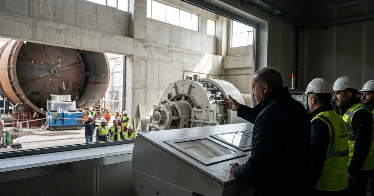 Akkuyu NGS'de 163 yakıt demeti reaktöre yerleştirildi