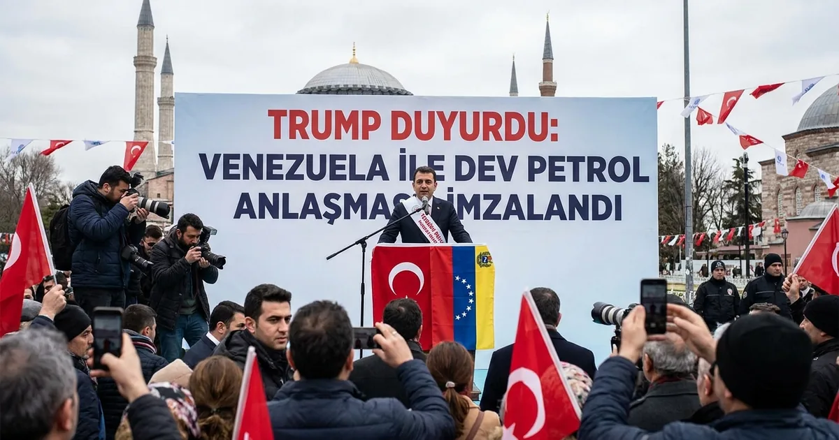 Trump duyurdu: Venezuela ile dev petrol anlaşması imzalandı