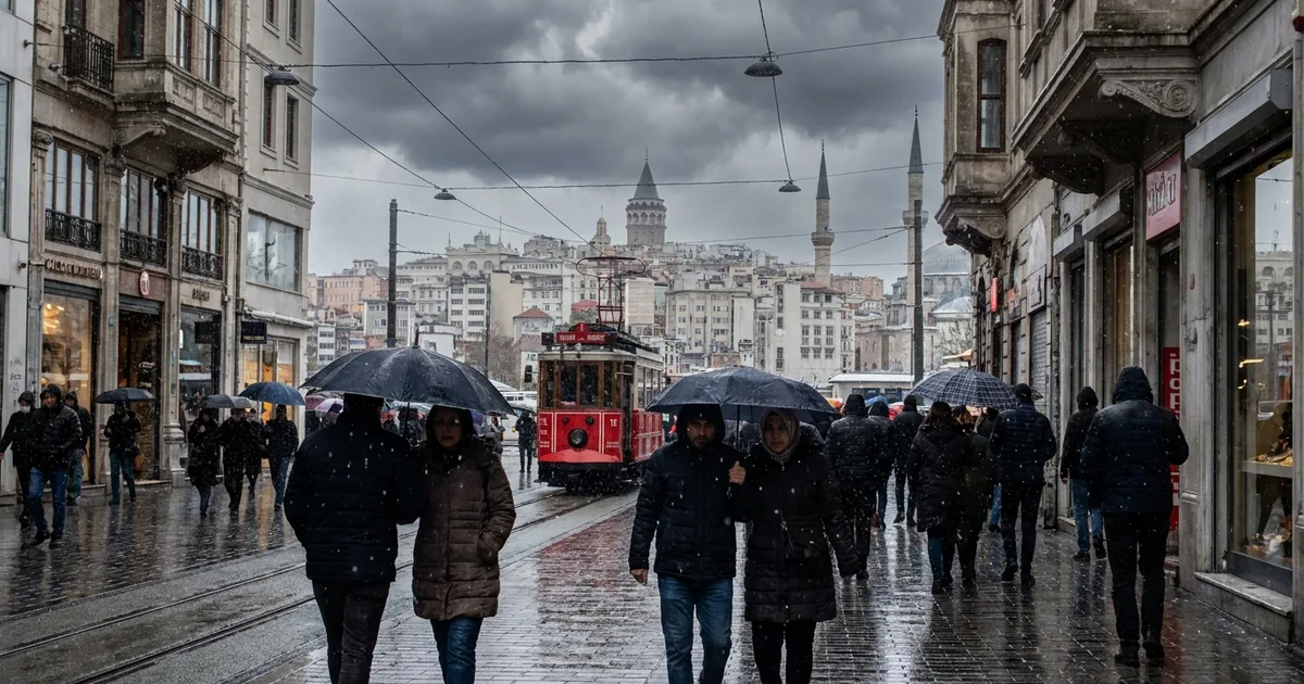 İstanbul dahil 19 il için sarı kodlu sağanak ve dolu uyarısı - Son Bir Dakika