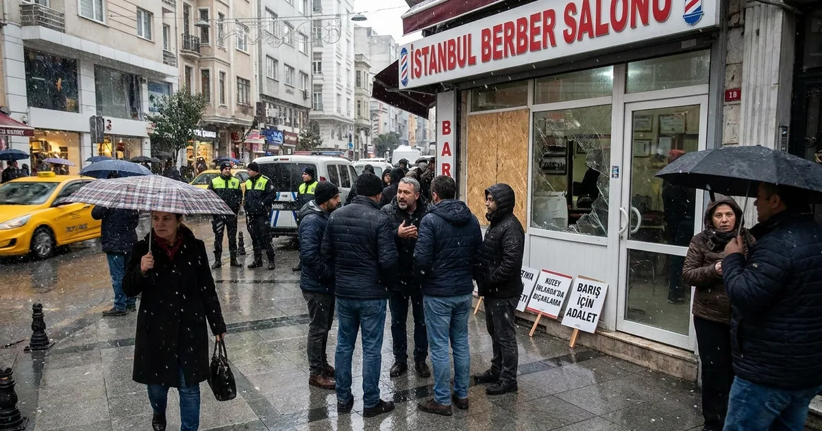 Kuzey İrlanda’da Türk berberin dükkanı hedef oldu - Son Bir Dakika