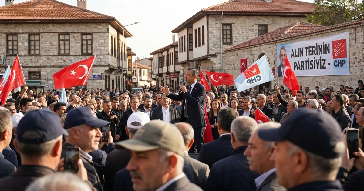 Özgür Özel'den Burdur'da "Alın Terinin Partisiyiz" Mesajı - Son Bir Dakika