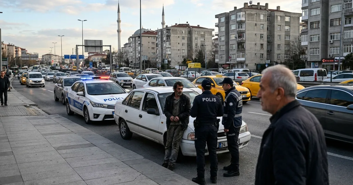 Kayseri’de alkollü sürücüden polise yarım saatlik kaçış