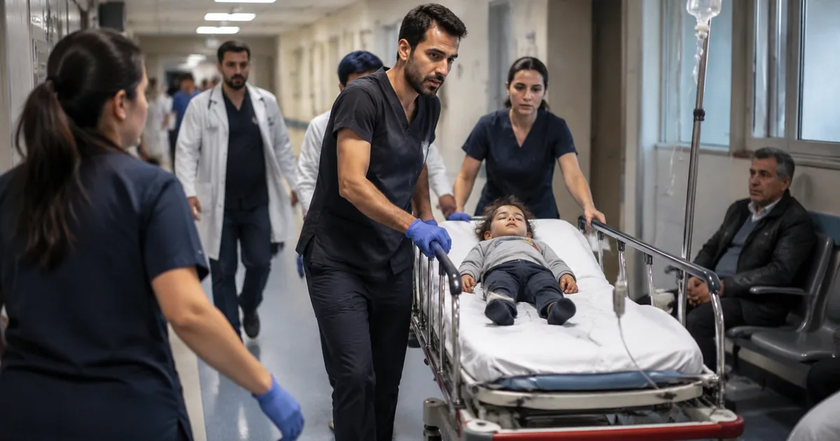 Bursa'da Ranzadan Düşen 2 Yaşındaki Eymen Ağır Yaralandı