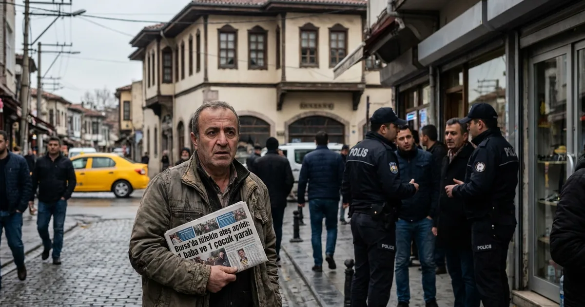 Bursa'da tüfekle ateş açıldı: 1 baba ve 1 çocuk yaralı