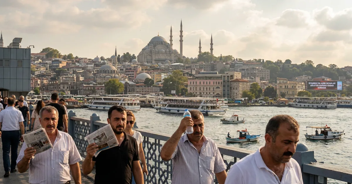 İstanbul'da aşırı sıcaklar Ağustos sonuna kadar sürecek