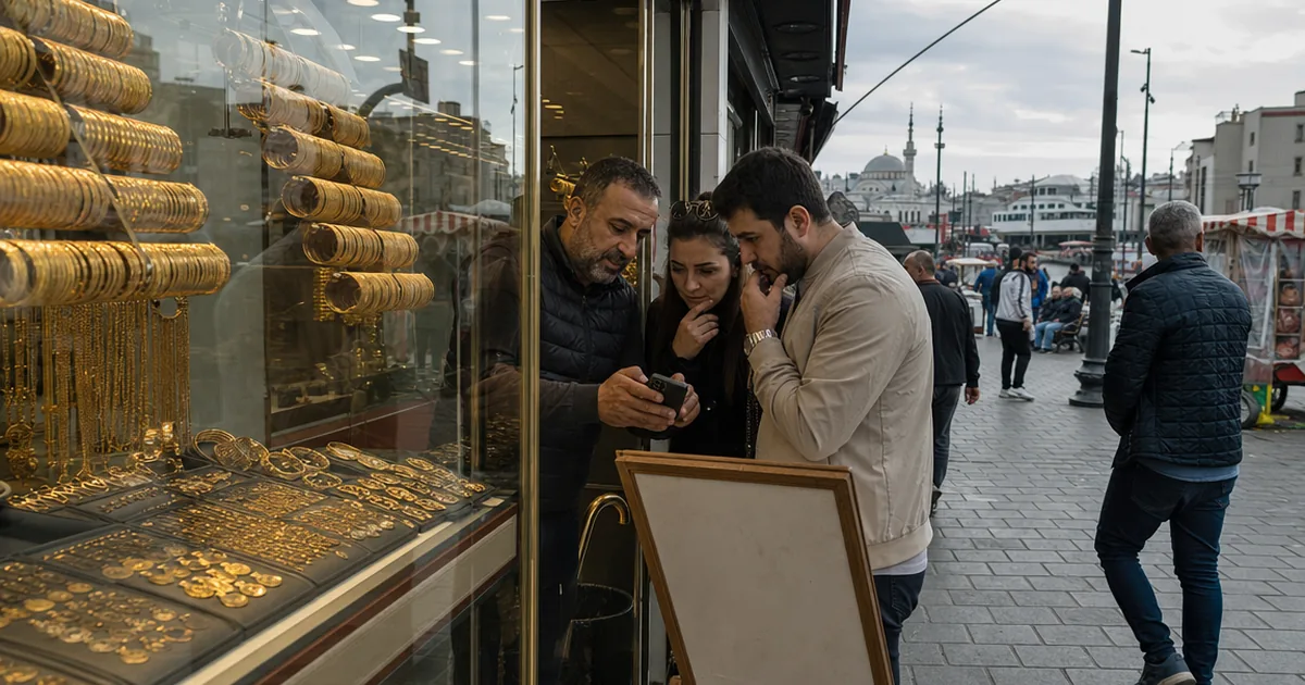 İstanbul'da Gram Altın Bayram Sabahına Düşüşle Başladı: 6.457 TL - Son Bir Dakika