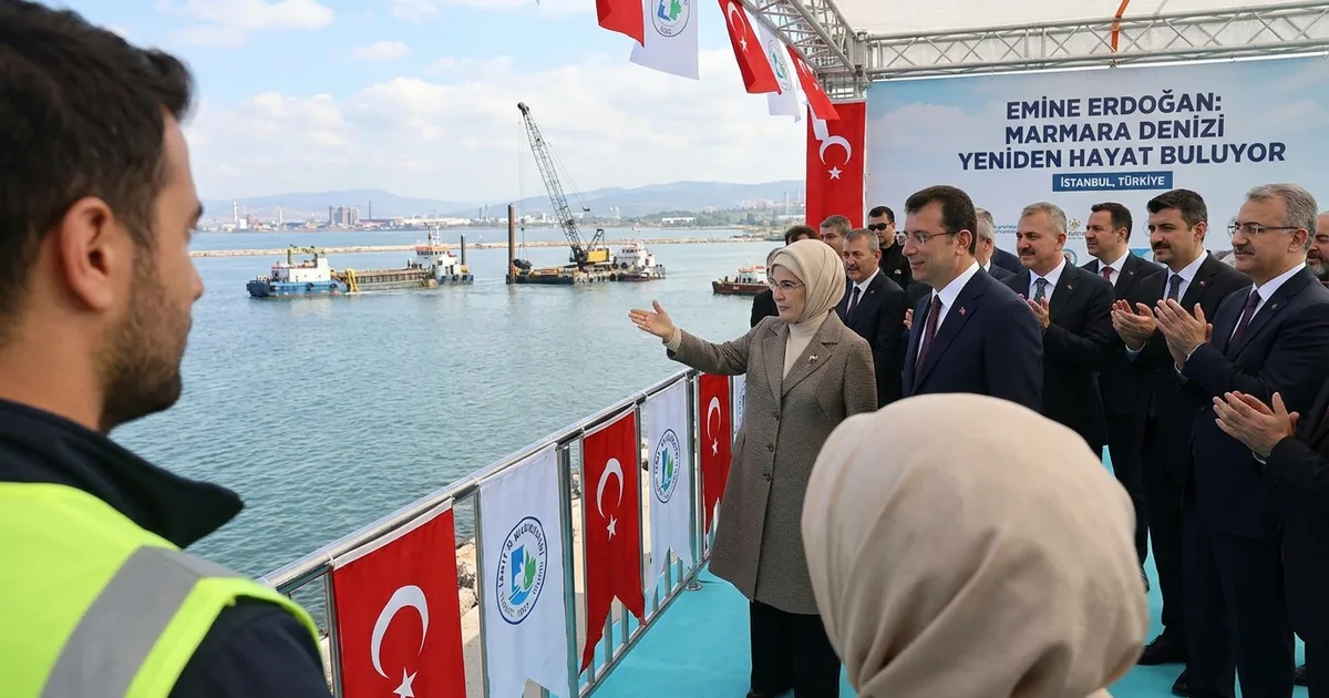 Emine Erdoğan: Marmara Denizi yeniden hayat buluyor
