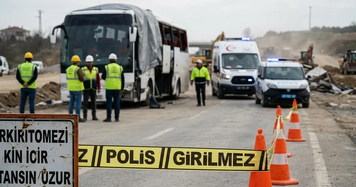 Denizli Otobüs Kazası İstanbul'da Üzüntü Yarattı: 8 Ölü