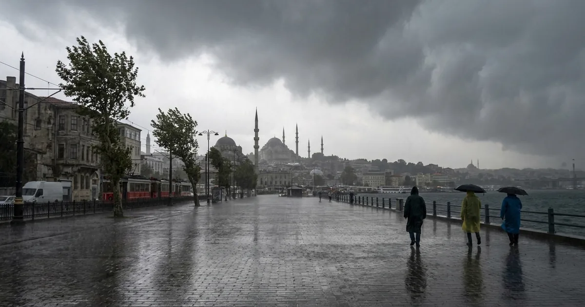 Cuma en soğuk gün olacak: İstanbul'da sağanak yağış uyarısı - Son Bir Dakika