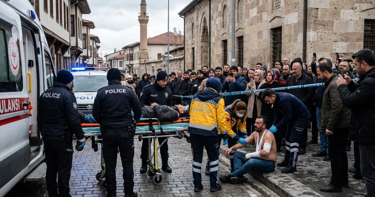 Sivas'ta henüz bilinmeyen nedenle çıkan kavgada kan aktı