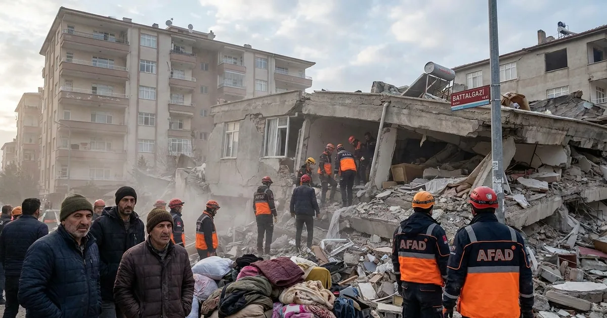 Malatya Battalgazi'de 5 büyüklüğünde deprem meydana geldi - Son Bir Dakika