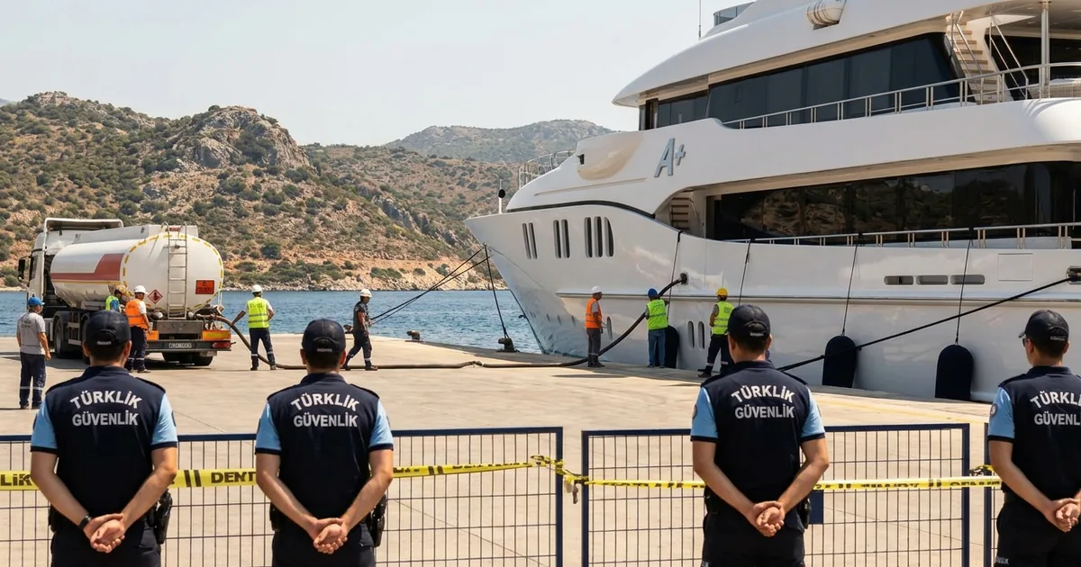 Muğla süper yat üssü oldu: 540 bin litre yakıt ikmali yapıldı