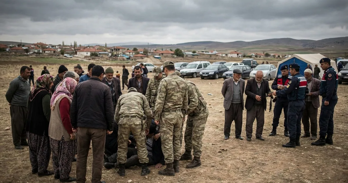 Emirgazi'de düğün magandası kurşunu uzman çavuşu vurdu