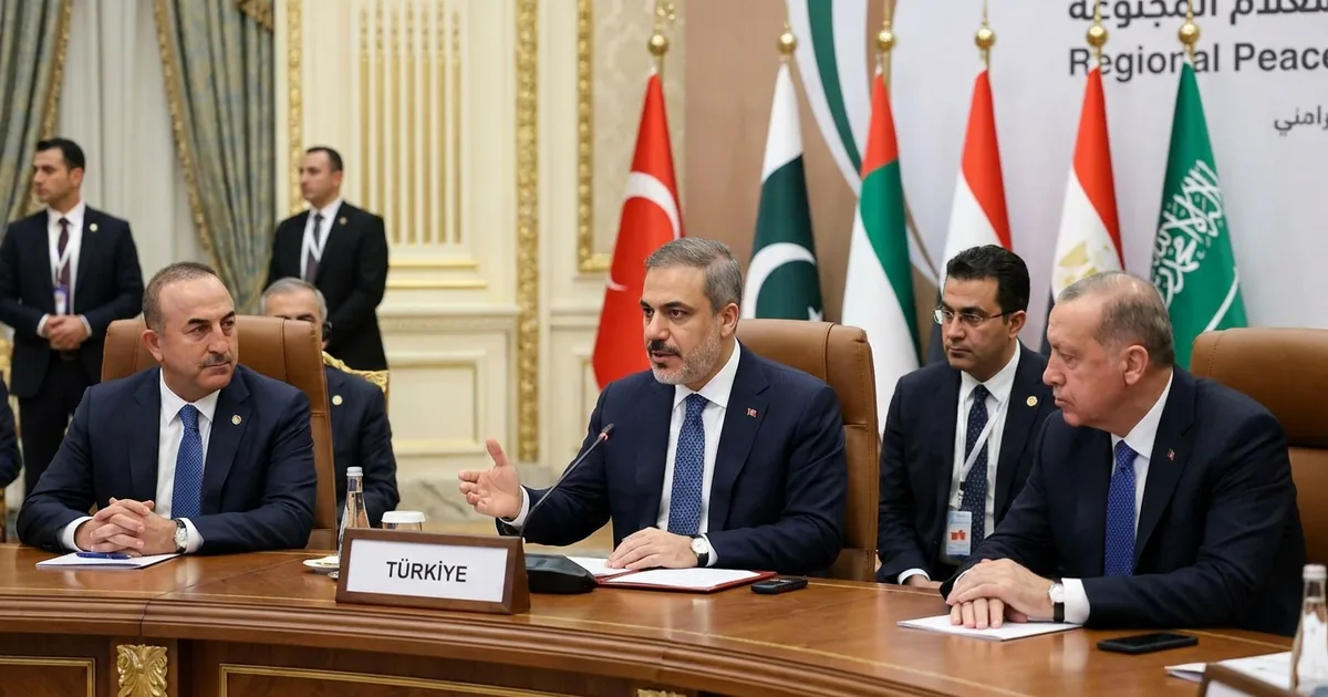 İstanbul İçin Önemli: Bölgesel Barış İçin Dörtlü Zirve Kahire'de