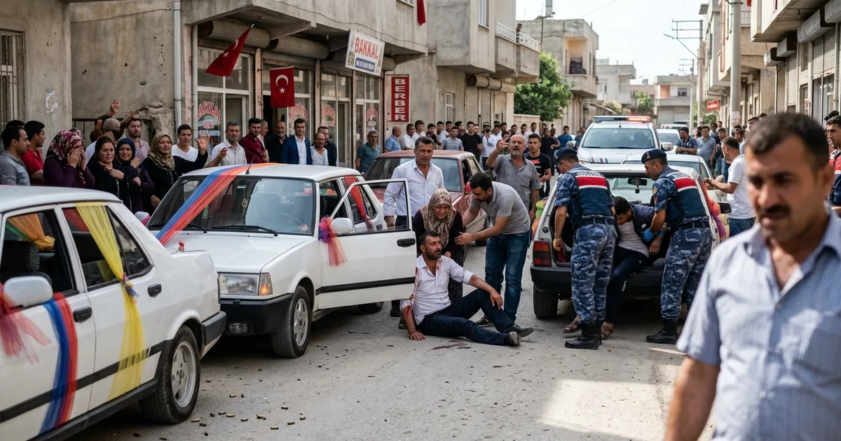 Reyhanlı'da düğün konvoyunda silahlı çatışma: 4 yaralı - Son Bir Dakika