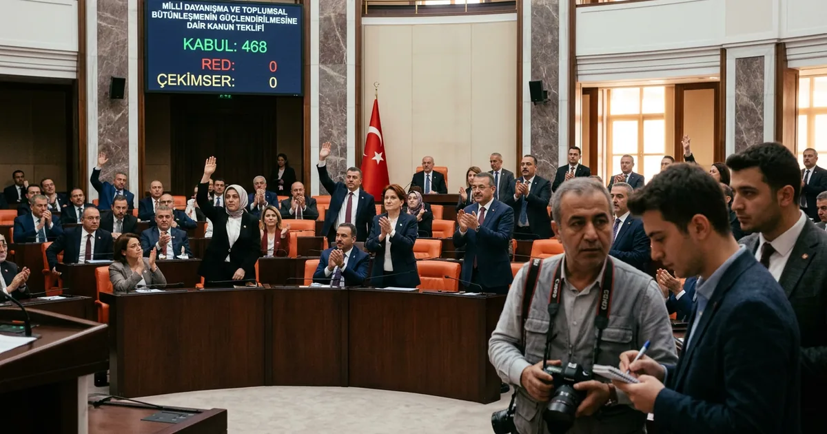 Terörle mücadelede yeni dönem: 468 milletveketi 'evet' dedi