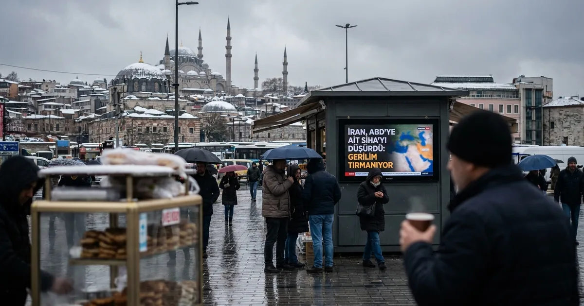 İran, ABD'ye Ait SİHA'yı Düşürdü: Gerilim Tırmanıyor