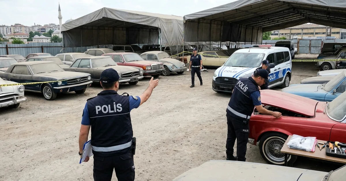 61 antika araç ele geçirildi: Change şebekesine baskın - Son Bir Dakika