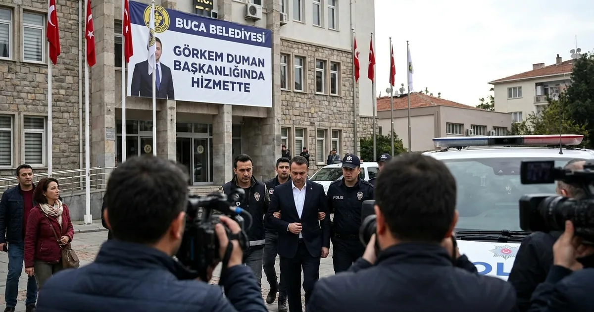 İzmir Buca Belediyesi'ne Operasyon: Görkem Duman Gözaltında