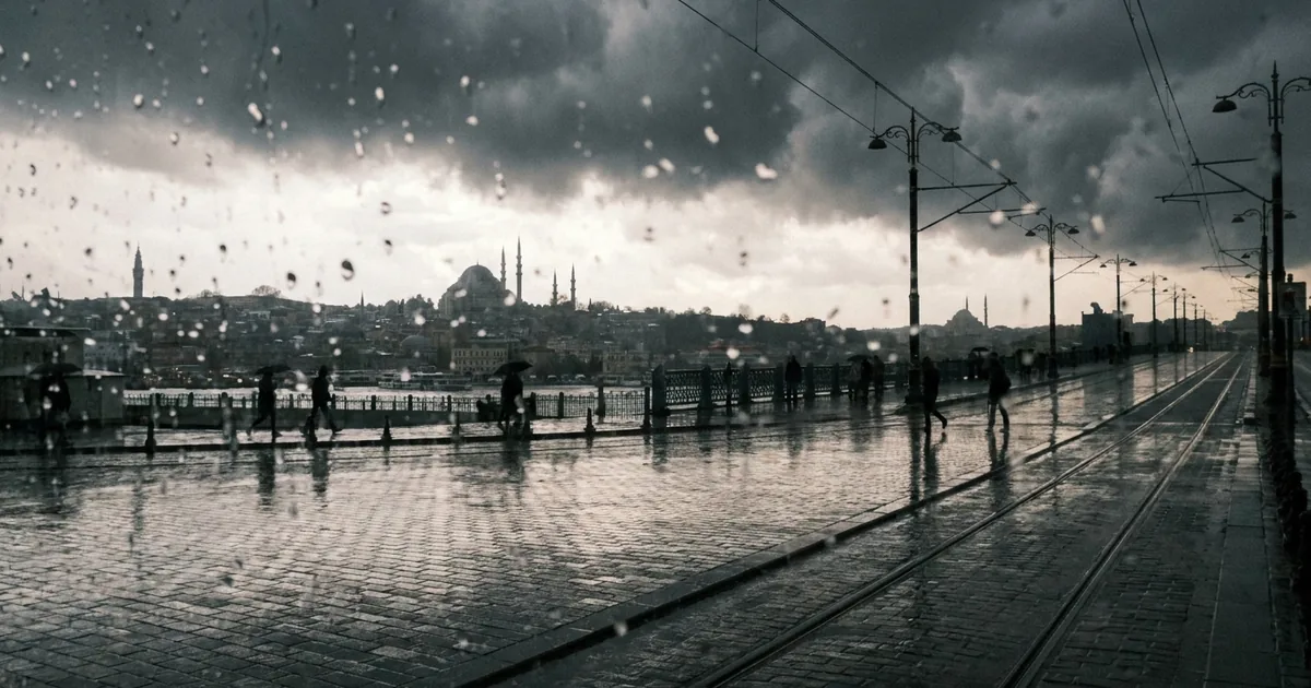 Megakent için yağış alarmı: Salı ve çarşamba sağanak var - Son Bir Dakika