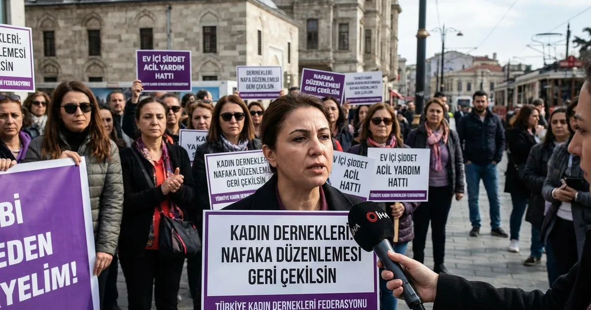 Kadın dernekleri: Nafaka düzenlemesi geri çekilsin