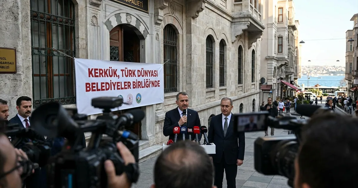 Kürşad Zorlu Açıkladı: Kerkük, Türk Dünyası Belediyeler Birliği'nde