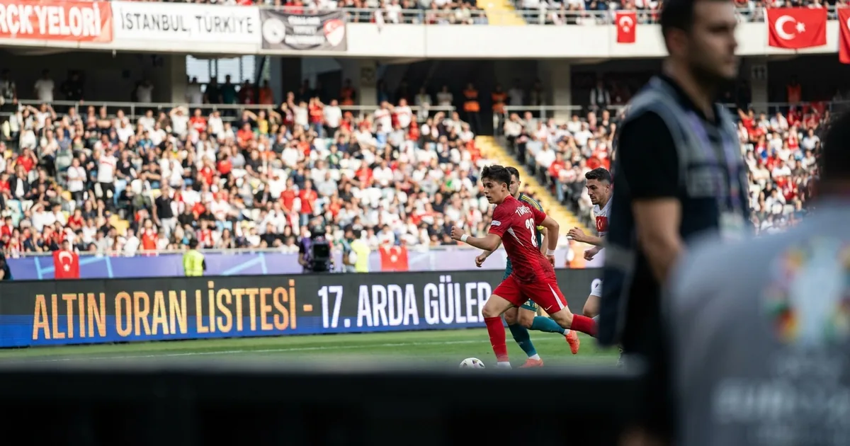 Arda Güler, Altın Oran listesinde 17’nci sırada yer aldı