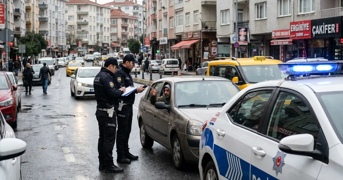 Tekirdağ'da polisin durdurduğu sürücü ehliyetsiz çıktı - Son Bir Dakika