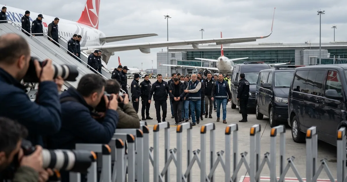 Kırmızı bültenle aranan 29 şahıs Türkiye'ye iade edildi