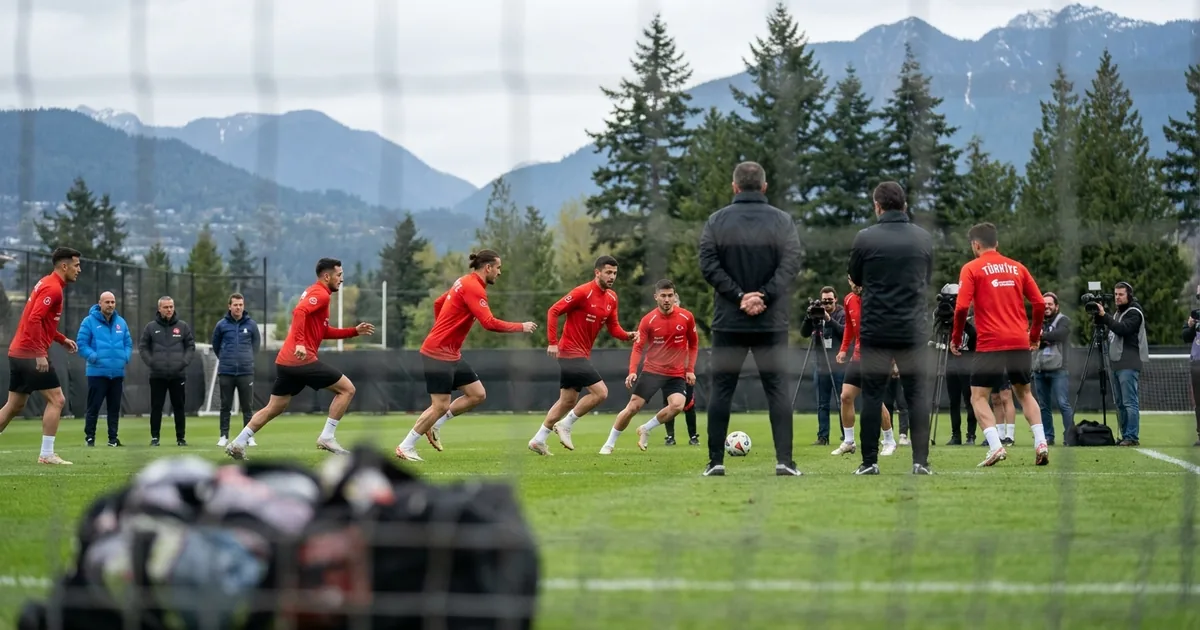 A Milli Futbol Takımı, Dünya Kupası öncesi Kanada’da ter döktü