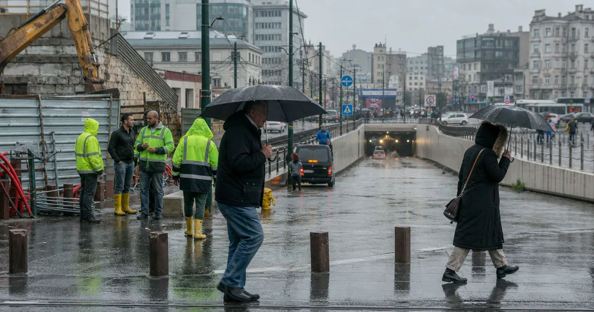 İstanbul'da sağanak alarmı: Meteoroloji saat vererek uyardı!