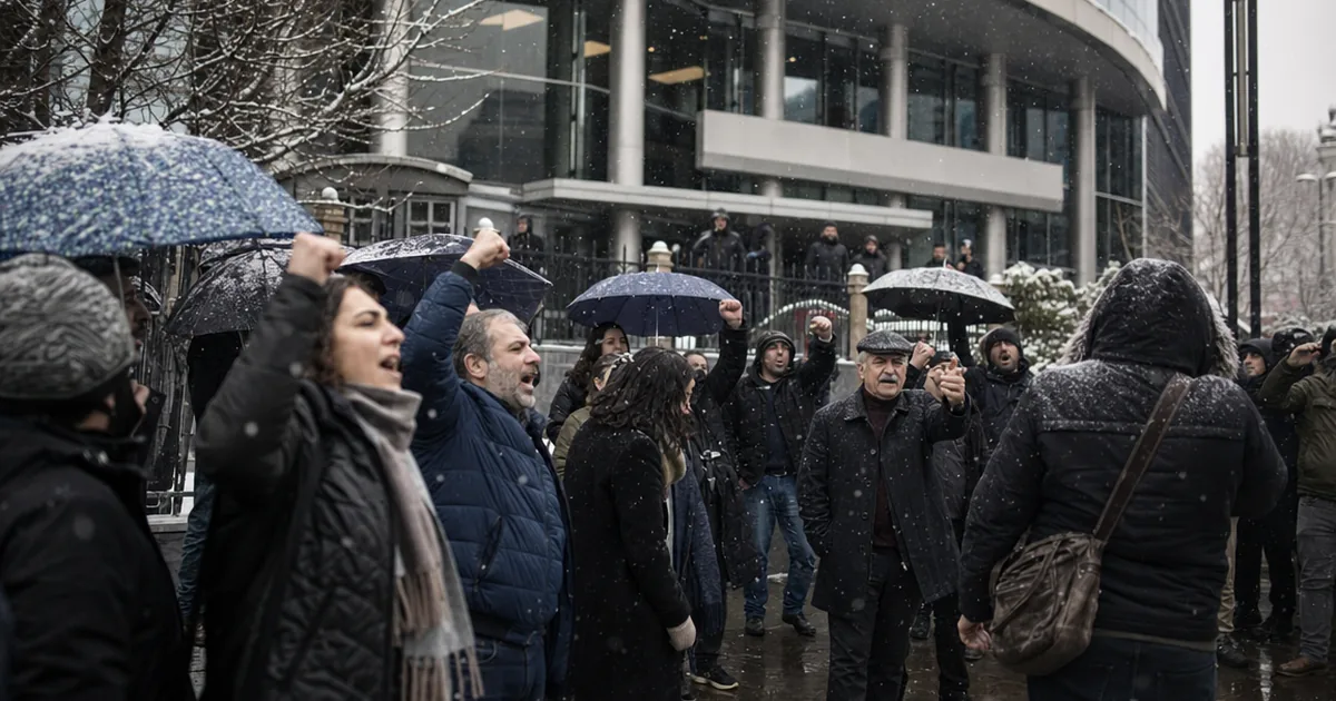Ankara'da CHP Genel Merkezi Karıştı: "Hain Kemal" Sloganları Atıldı