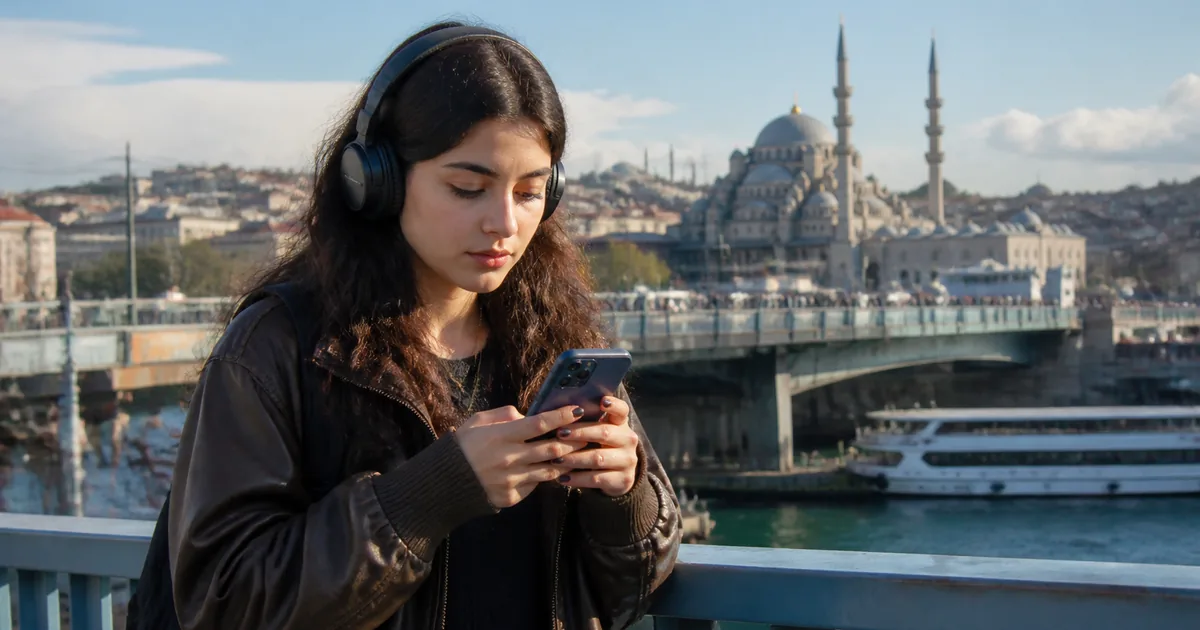Spotify'dan İstanbul'daki müzikseverlere yapay zeka filtresi