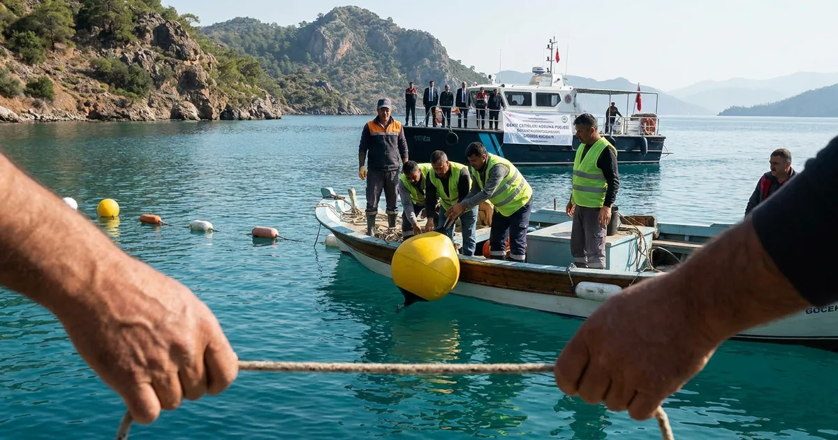 Fethiye'de 17 Koyda Deniz Çayırları Koruma Altına Alınıyor