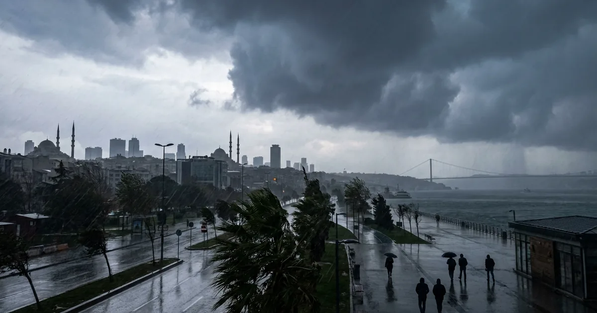 Türkiye genelinde sağanak ve fırtına alarmı: Sel riski var - Son Bir Dakika