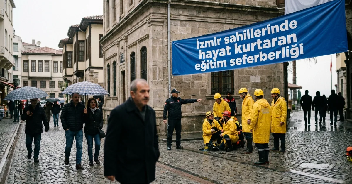 İzmir sahillerinde hayat kurtaran eğitim seferberliği
